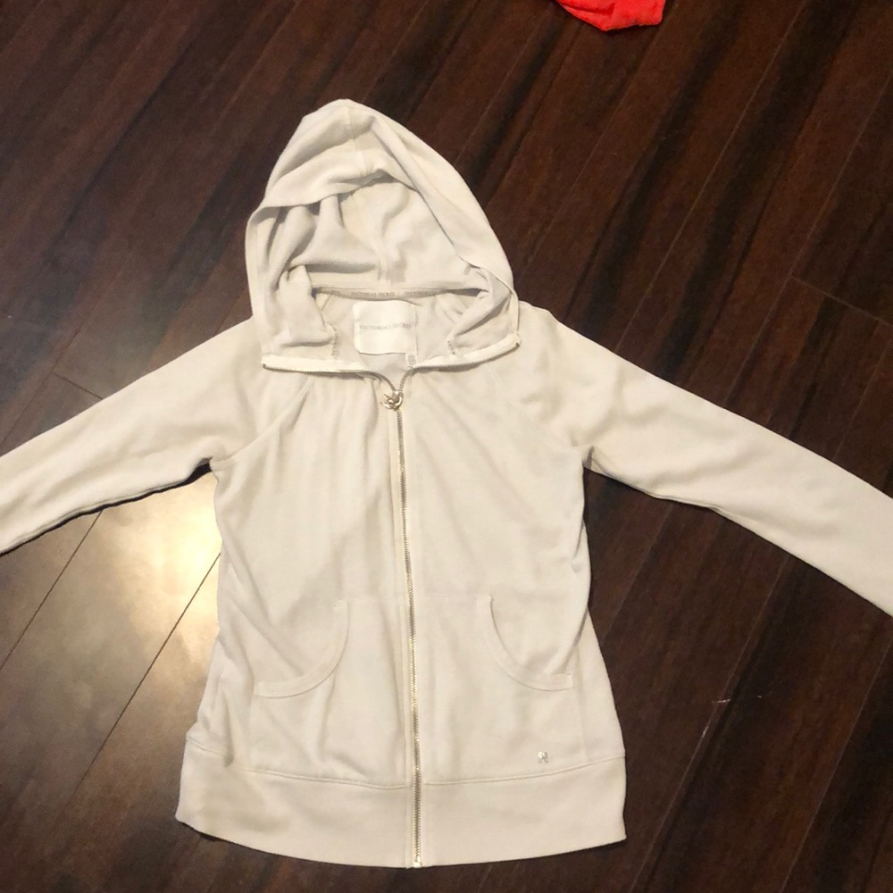 Victorious Secret Zip up with angel wings on back